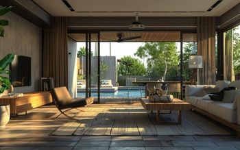 Villa living room - Laudarte, Yuru Design